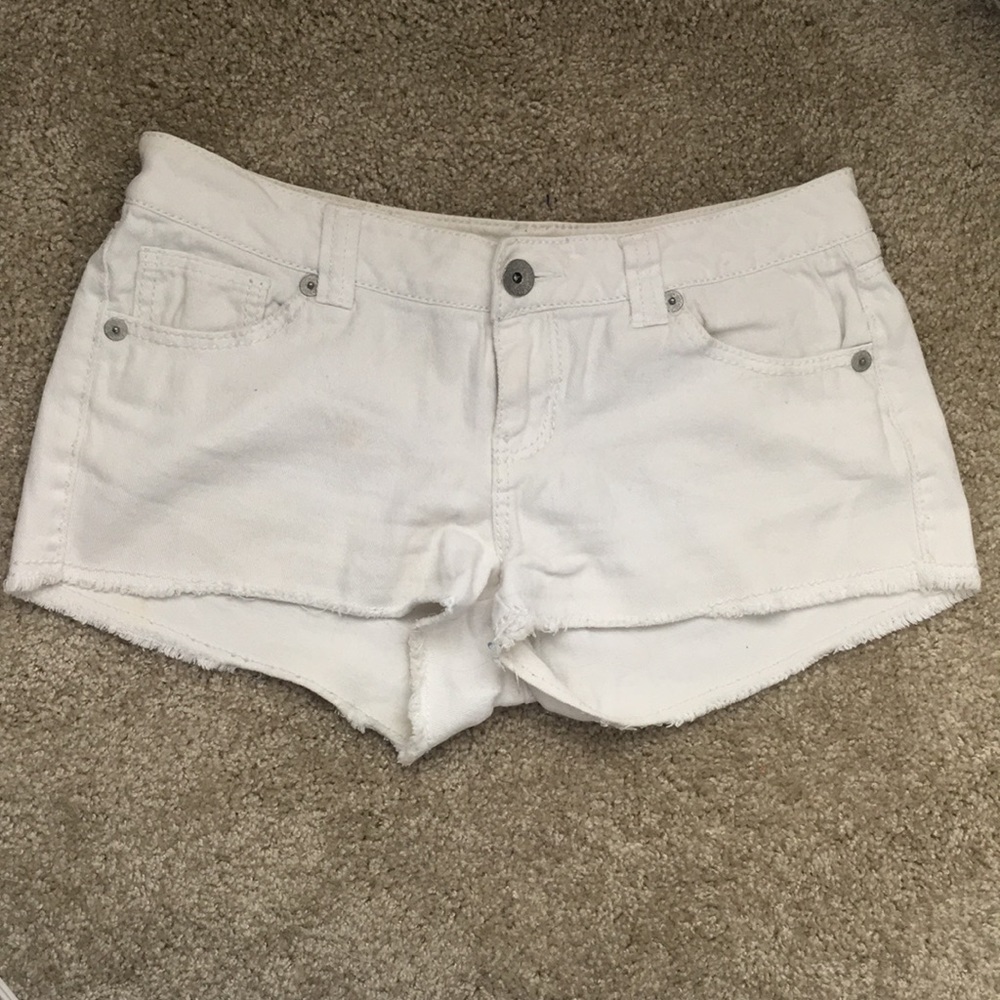 Free with purchase! White Denim Shorts